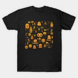 Halloween set doodle T-Shirt